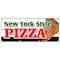 Signmission NEW YORK STYLE PIZZA BANNER SIGN by the slice take out carry pizzeria B-96 New York Style Pizza - alternate 1